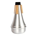 Mini Portable Lightweight Aluminum Alloy Trumpet Straight Mute Practice Trumpet Silencer Instrument Replacement Accessories