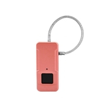 Mini portátil Theft Fingerprint O Smart Lock Bag Handbag Anti