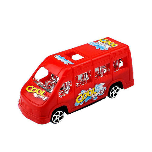 Mini Pull Back autocarro com assentos de Prata Modelagem brinquedo para crianças