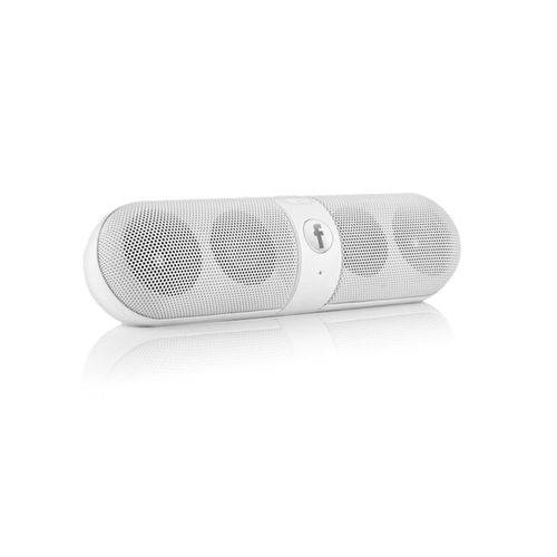 Mini Speaker Bluetooth USB/Micro Sd/Radio Branco