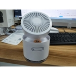 Mini Spray Humidifier Fan, 2 in 1 Portable Mini Fan Humidifier USB Charging Silent Adjustable Spray Cooling Fan
