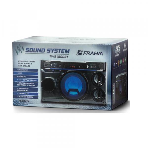 Mini System Frahm TWS1500BT Bluetooth USB 150 WATTS RMS - AP0368