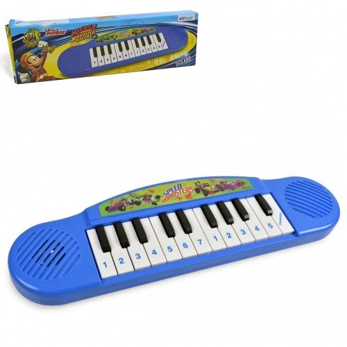 Mini Teclado Infantil Musical do Mickey com Notas Musicais para Divertir a Criança DY-254