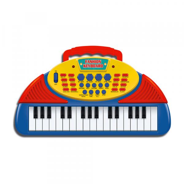 Mini Teclado Musical - Azul - DTC