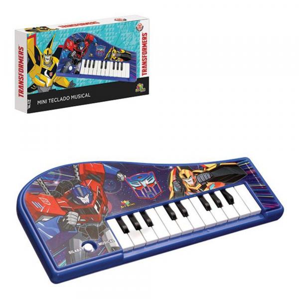 Mini Teclado Piano Musical Educativo Transformers - Artbrink
