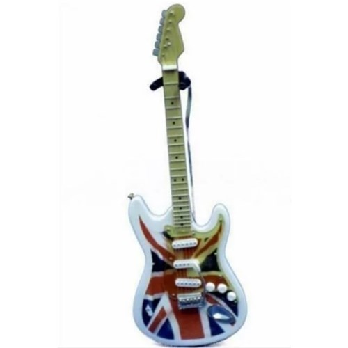 Miniatura Guitarra Fender Stratocaster 17Cm (Sem Som)
