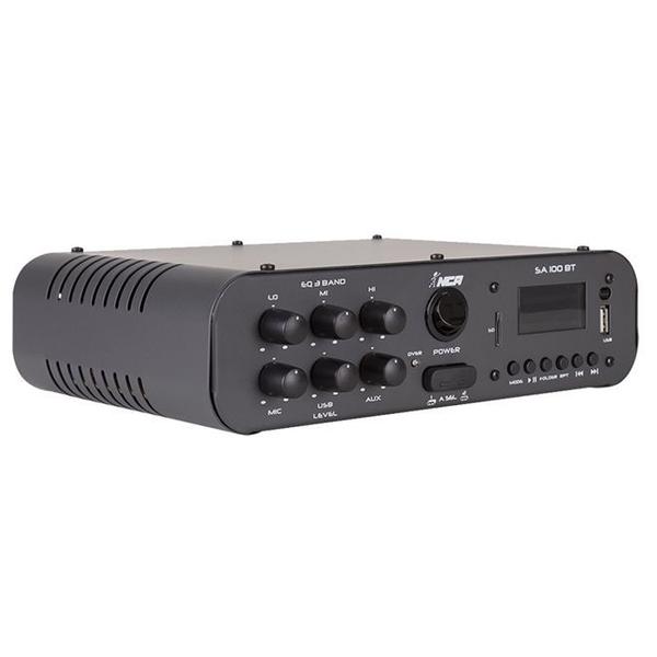 Misturador de Áudio Compacto Nca SA100BT 140W Preto