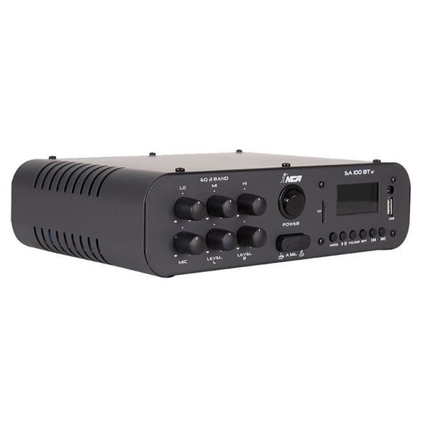 Misturador de Áudio Compacto Nca SA100BTST 84W Preto
