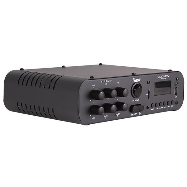 Misturador de Áudio Compacto Nca SA100BTST OP 84W Preto