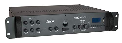 Mixer Amplificado 600W Rms PWM70V FM 2 Canais - Bivolt NCA