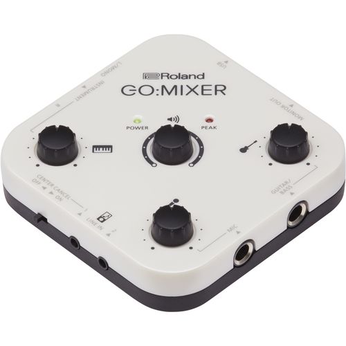 Mixer de Áudio para Smartphones Youtubers Gomixer Roland
