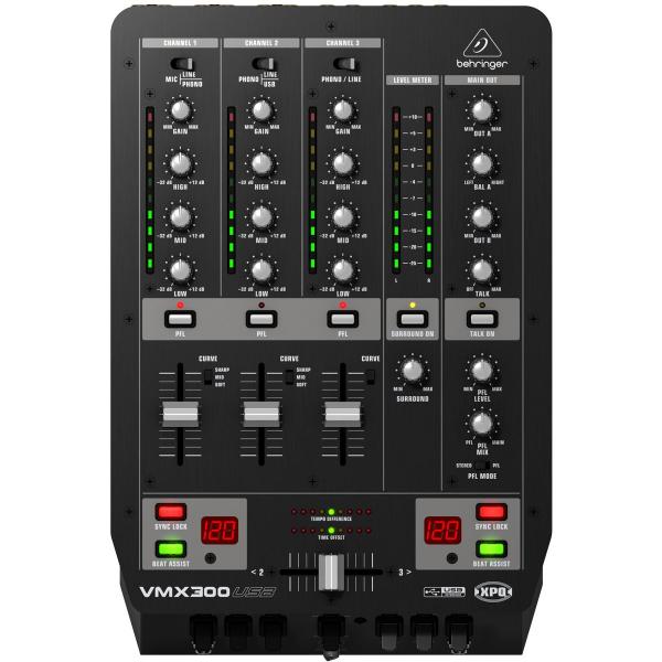 Mixer DJ 110V - VMX300USB - Behriger - Behringer