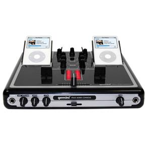 Mixer Gemini ITRAX para Ipod 2 Slots Porta USB Preto