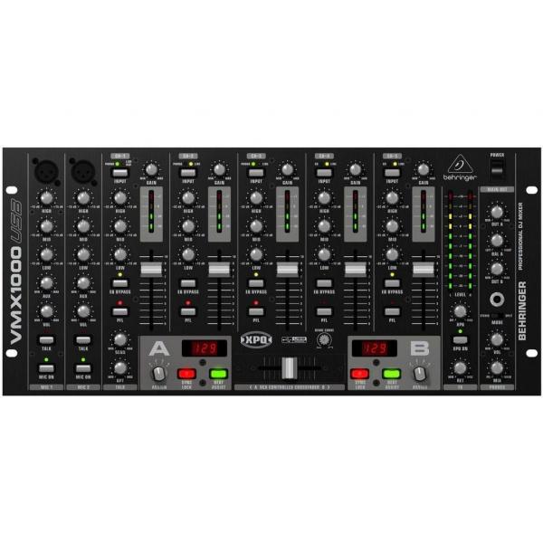 Mixer para DJ Behringer VMX1000USB Pro Mixer 5 Canais