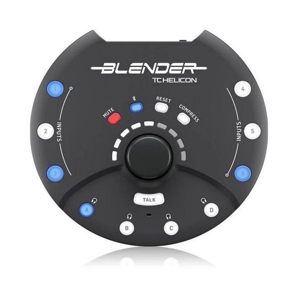 Mixer Portátil TC Helicon Blender 6 In/8 Out com Interface USB Integrada - Behringer