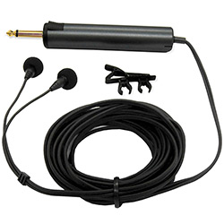 ML 70D R - Microfone Condensador com Fio de Lapela Duplo ML-70D-R - Le Son