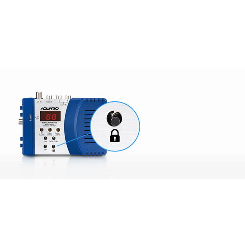 Modulador Ágil de Áudio e Vídeo para TV/CATV Aquário MOD-002