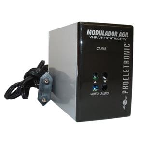 Modulador Ágil Proeletronic PQMO2600 VHF/UHF/CATV/CFTV