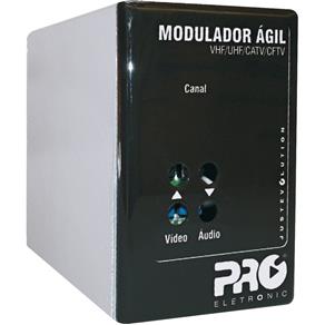 Modulador Ágil Vhf/uhf/catv/cftv Pqmo-2600 Proeletronic - 110/220V