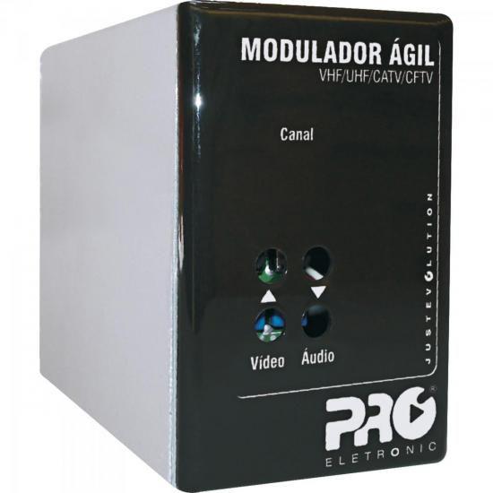 Modulador AGIL VHF/UHF/CATV/CFTV PQMO-2600 Proeletronic