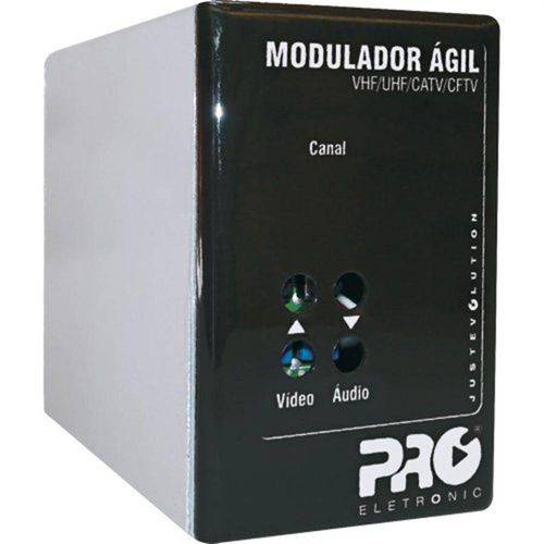 Modulador Agil Vhf Uhf Catv Cftv Pqmo-2600 Proeletronic