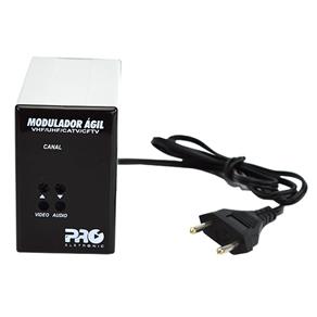 Modulador Agil VHF/UHF/CATV/CFTV - PQMO-2600 Proeletronic