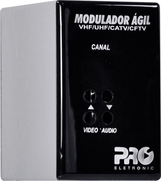 Modulador AGIL VHF / UHF / CATV / CFTV PQMO-2600B - Proeletronic