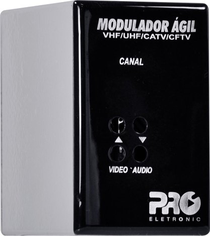 Modulador Ágil Vhf / Uhf / Catv / Cftv Pqmo-2600B