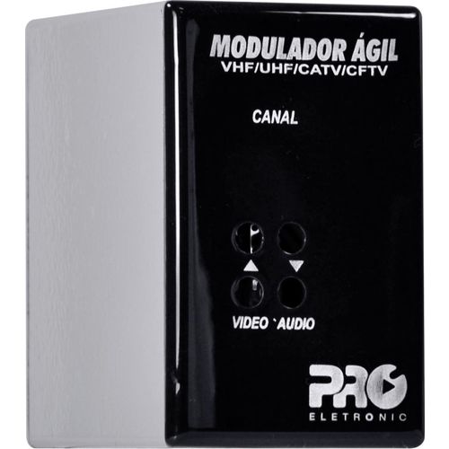 Modulador Ágil Vhf / Uhf / Catv / Cftv Pqmo-2600b