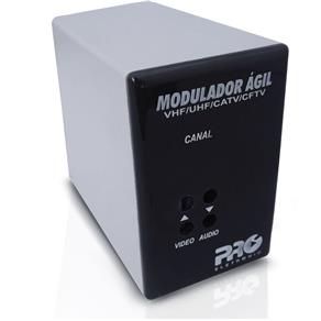 Modulador Agil Vhf/uhf/catv/cftv Pqmo2600 Proeletronic