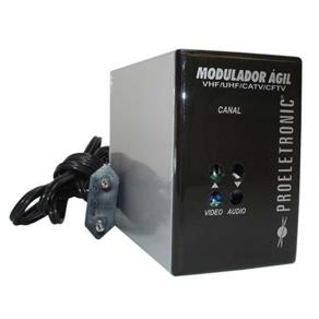 Modulador Agil Vhf/Uhf/Catv/Cftv Pqmo2600 Proeletronic
