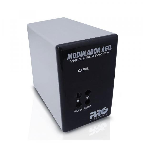 Modulador Proeletronic Ágil PQMO-2600 VHF UHF CATV CFTV