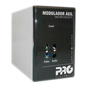 Modulador Proeletronic Ágil PQMO-2600 VHF / UHF / CATV / CFTV