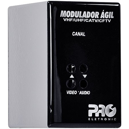 Modulador Proeletronic Pqmo-2600b Ágil Vhf Uhf Catv Cftv Pqmo-2600b