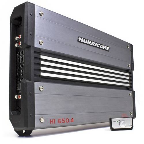 Módulo Amplificador Classe A/B Hurricane H1 650.4 - 4 Canais - 600 Watts Rms