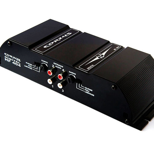 Módulo Amplificador Corzus HF404 400w Rms 2 Ohms 4 Canais Digital