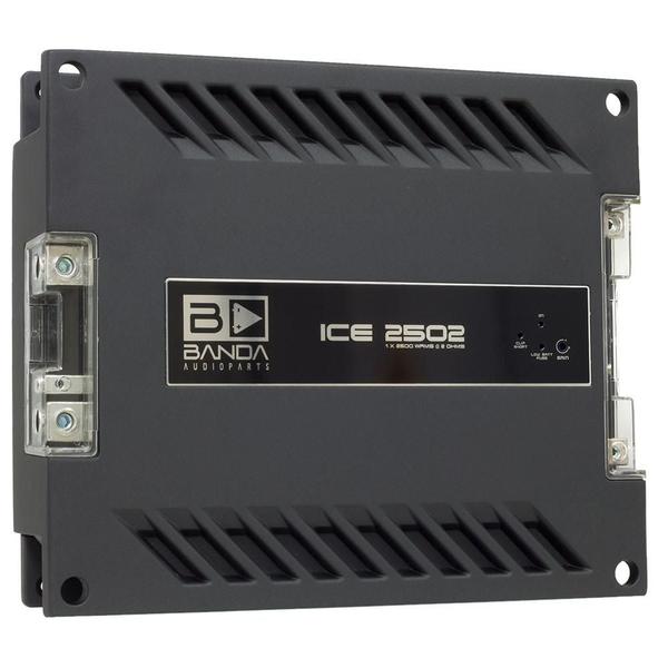 Módulo Amplificador Digital Banda Ice X 2502 - 1 Canal - 2500 Watts RMS - 2 Ohms