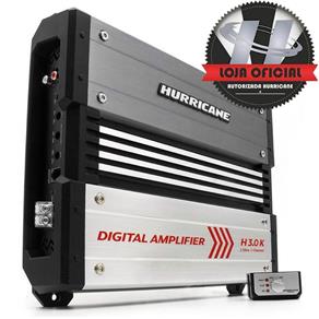 Módulo Amplificador Digital Hurricane H 3.0k - 1 Canal - 3000 Watts Rms