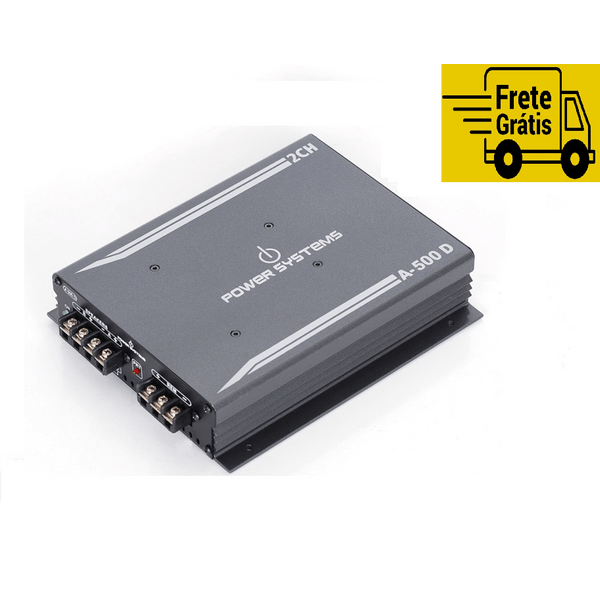 Módulo Amplificador Digital Power Systems A500D 2 Canais