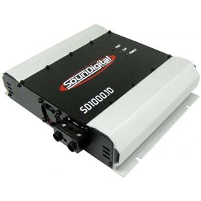 Módulo Amplificador Digital SounDigital SD1000.1D - 1 Canal - 1000 Watts RMS - 1 Ohm