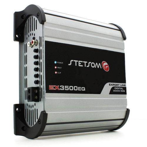 Módulo Amplificador Digital Stetsom Ex3500eq - 1 Canal - 4000 Watts Rms - 1 Ohm