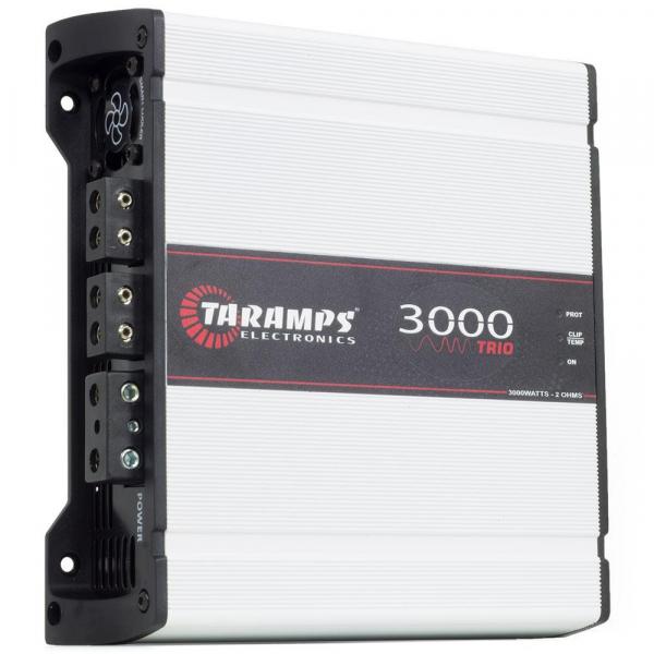 Módulo Amplificador Digital Taramps 3000 Trio - 1 Canal com 2 Vias - 3000 Watts RMS - 2 Ohms