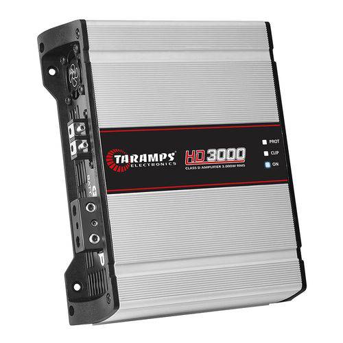 Módulo Amplificador Digital Taramps HD3000 Compact 1 Canal 1 Ohm