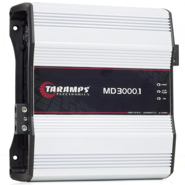 Módulo Amplificador Digital Taramps MD 3000.1 Canal - 3000 Watts RMS - 2 Ohms
