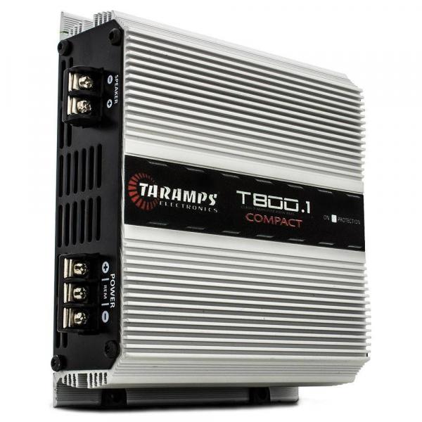 Módulo Amplificador Digital Taramps T 800.1 Compact - 1 Canal - 800 Watts Rms - 4 Ohms