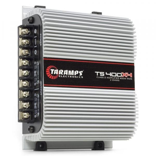 Módulo Amplificador Digital Taramps TS400x4 - 4 Canais - 400 Watts RMS
