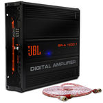 Módulo Amplificador Jbl Selenium BR-a 1600.1 1600w Rms 1 Canal 2 Ohms + Cabo Rca Stetsom 5m 2mm
