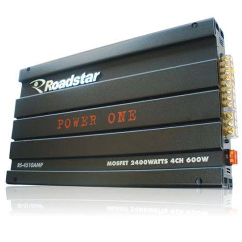 Módulo Amplificador Power One 4 X 180w Rms 2 Ohms - Roadstar Rs 4510