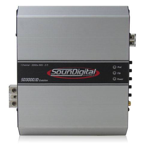 Modulo Amplificador Soundigital Evolution Sd3000.1d 1x3000w RMS 1ohms