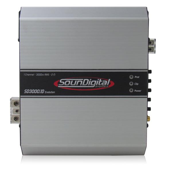 Modulo Amplificador Soundigital Evolution Sd3000.1d 1x3000w Rms 1ohms
